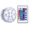 Luz LED Submersível para Piscina com Controle Remoto